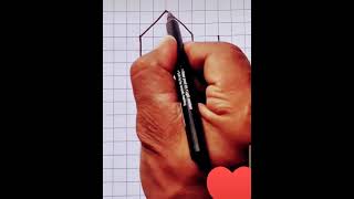 How to make 3D drawing youtubeshorts [upl. by Japeth432]