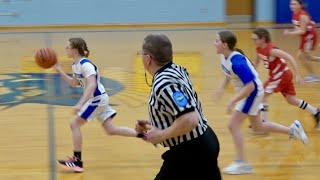 Riverside at Triton  5th Grade Girls Basketball B team 🏀 2212023 [upl. by Tristam]