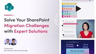 Overcome Your SharePoint Migration Challenges [upl. by Sullecram526]