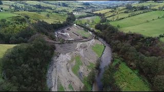 Glenelly Valley spectacular drone footage showing impacts of Aug 22nd 2017 flooding six months on [upl. by Eemaj953]