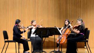 Mozart Quartet in D Major K 155  Mvt 1 [upl. by Zigmund115]