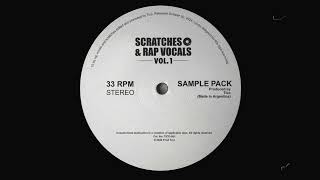 FREE SCRATCHES amp RAP VOCALS vol1  High Quality Loops for HIP HOP [upl. by Surtimed774]