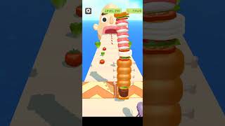 Sandwich Runner🥪🍎❤️‍🔥New Update Level All sandwichrunner gaming shorts viralgameplay [upl. by Foulk746]