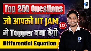 IIT JAM Differential Equation Questions  Top 250 Mathematics Solutions [upl. by Alled220]