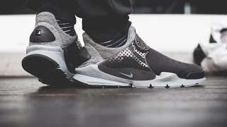 NikeLab Sock Dart Tech Fleece  On Feet [upl. by Demmer]