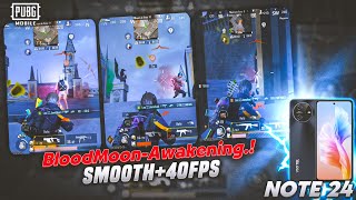 BloodMoonAwakening New 34 Update 🔥  Vgo Tel Note 24 PUBG Smooth40FPS Gameplay [upl. by Merridie280]