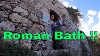 Roman Bath on the way to Mistra bay  Malta [upl. by Levine]