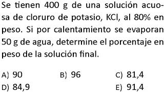 Unidades de Concentración Ejercicios Resueltos Solubilidad Soluciones Químicas [upl. by Alien]