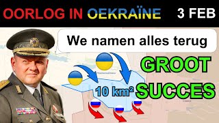 3 feb Oekraïeners voeren een MASSALE TEGENAANVAL UIT dringen de Russen terug  Oorlog in Oekraïne [upl. by Nedrob745]