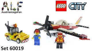 Lego City 60019 Stunt Plane  Lego Speed Build Review [upl. by Rosena]