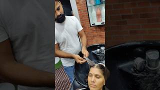 Wait for end 😱😱😱😱😱🔚🔚hair hairwashing hairwashvideo hairtutorial hairtransformation treatment [upl. by Maximilien10]