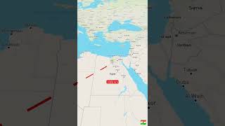 Distance between Niamey Nigeria to Tel Aviv Palestine moscowregion army aviation ukrainerussiabo [upl. by Eula]