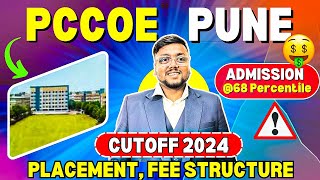 PCCOE College of Engineering Pune Cutoff 2024 📈  MHT CET Counselling 2024  PCCOE Pune  MHT CET [upl. by Enel310]