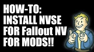 How to Install NVSE For Fallout New Vegas 2014 [upl. by Lainey]