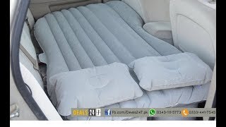 Car Air Bed Inflatable Mattress Back Seat Bed in Pakistan  03334417545 [upl. by Rhpotsirhc605]