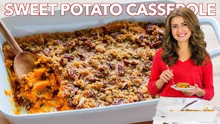 How To Make Sweet Potato Casserole Side Dish [upl. by Alurd]