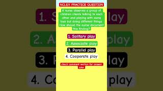 NCLEX Practice Question  NCLEX Question and Answer RN LPN  ADAPT NCLEX shorts nclex nclexprep [upl. by Blakeley18]