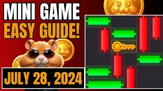 Hamster Kombat MiniGame 28th July Puzzle Solved [upl. by Petunia]