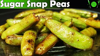 Sugar Snap Peas Stirfry  How to cook Sugar Snap Peas  Healthy recipe  Easy to make Peas recipe [upl. by Jeane]