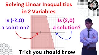 Algebra 12  How to Graph Linear Inequalities in Two Variables  The Easy Way [upl. by Glaser]