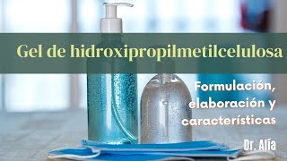 El secreto para formular gel de Hidroxipropilmetilcelulosa [upl. by Enia]