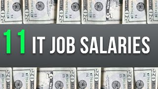 11 High Paying Information Technology Jobs Salaries 2018 [upl. by Lohse753]