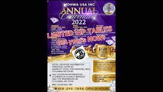 MOHWA🇺🇸 USA 2022 NATIONAL CONVENTION BALTIMORE MD By DJ MOLAINTERNATIONAL [upl. by Nyleahs161]