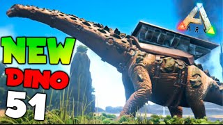 TITANOSAURIO  NUEVO DINO  TITANOSAUR ARK SURVIVAL EVOLVED MODS Makigames [upl. by Frankie]