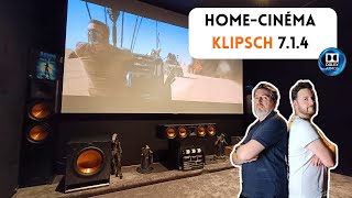 Homecinéma KLIPSCH 714 Atmos et 4K  Une excellente SURPRISE et découverte avec AVATAR en 3D [upl. by Euginomod43]