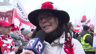 Thousands Gather in Warsaw Inside Polands Powerful Independence March 2024 [upl. by Eicam]