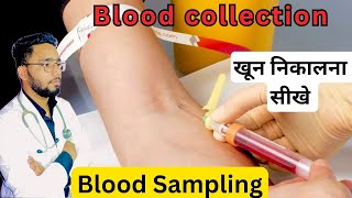 Blood collection  Blood sampling  How To collect Blood  blood collection method [upl. by Dumas373]