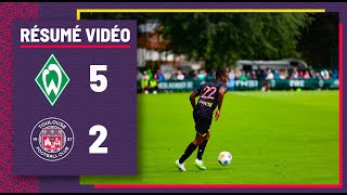 WBTFC Le résumé vidéo de Werder BrêmeTéFéCé troisième match de présaison [upl. by Adolfo]