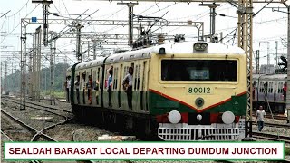 Sealdah Barasat EMU Local  Eastern Railway  Dumdum Junction Outer [upl. by Octave]