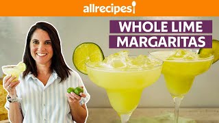 How to Make Whole Lime Margaritas  Summer Cocktail  Get Cookin  Allrecipescom [upl. by Ailisec]