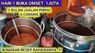 CARA MEMBUAT ES COKLAT YANG VIRAL OMSET 90 JUTABLN RESEP ASLI PEDAGANG BARU BUKA LANGSUNG RAME [upl. by Oznarol]