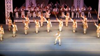 The fastest Romanian Folk Dance Calusarii din Moldova Part 1 [upl. by Ahsel]