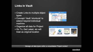 Using Links in Autodesk Vault [upl. by Armond]