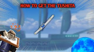 HOW TO GET THE TUSHITA SWORD IN BLOX FRUIT  ROBLOX BLOXFRUIT [upl. by Ateiluj]