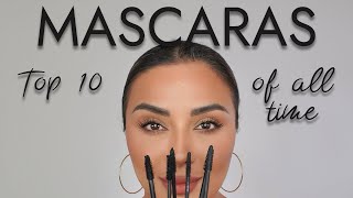 TOP 10 MASCARAS OF ALL TIME  NINA UBHI [upl. by Cohin933]