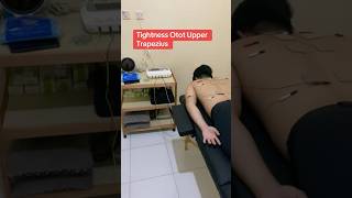 Dry Needling For Upper Trapezius physiotherapy fisioterapiindonesia fisioterapi [upl. by Fradin]