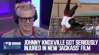 Johnny Knoxville Suffered Brain Damage From This “Jackass Forever” Stunt [upl. by Onaimad795]