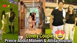 Isteri Perhatian Sweet Couple Anisa Rosnah amp Prince Abdul Mateen Arrived at The Hotel In Thailand [upl. by Idak]