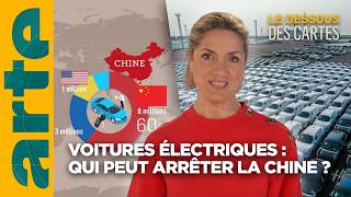 Voitures électriques  qui peut arrêter la Chine   Le Dessous des Cartes  ARTE [upl. by Aihsined]