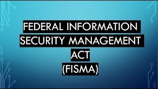 FISMA Compliance Federal Information Security Modernization Act  F I S M A explained in Hindi [upl. by Swee]