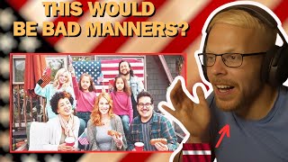 Latvian Reacts To 13 Things Americans Consider BAD Manners that SUPRISE Europeans [upl. by Laekim]