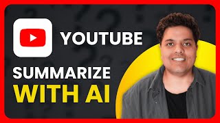 How To Summarize any YouTube Video with AI  Full Guide 2024 [upl. by Talanta]