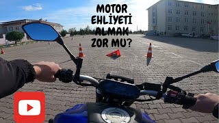 Motosiklet Ehliyet Sınavı  AA1A2 Motor Ehliyet Direksiyon Sınavı 2023 [upl. by Derna]