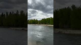 Bitterroot River View at Veterans Bridge Access Hamilton Montana [upl. by Hsepid710]