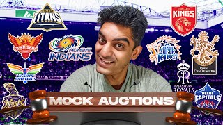 LIVE IPL MOCK AUCTION 2025 🔥Ultimate Mega Auction Strategy Unveiled [upl. by Blakeley]