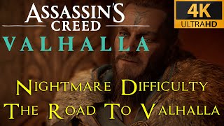 AC Valhalla  The Road to Valhalla  Nightmare Aesir difficulty playthrough [upl. by Megargee]